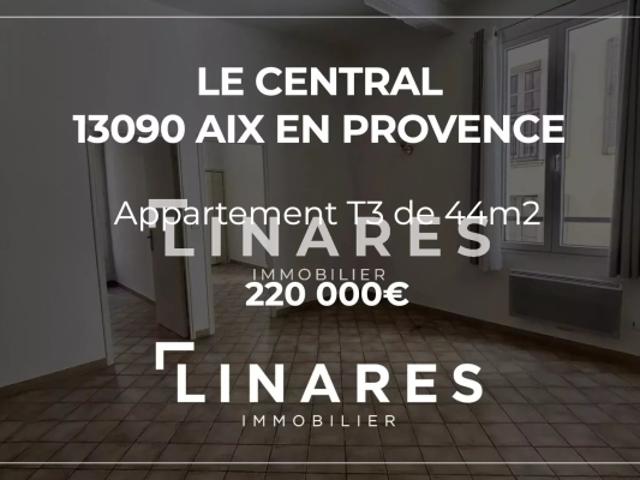 LE CENTRAL Appartement T3 de 44 m2 13100