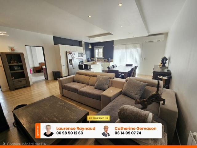 LE CENDRE – Maison familiale rénovée avec 5 chambres, garage de 98 m² et jardin intime