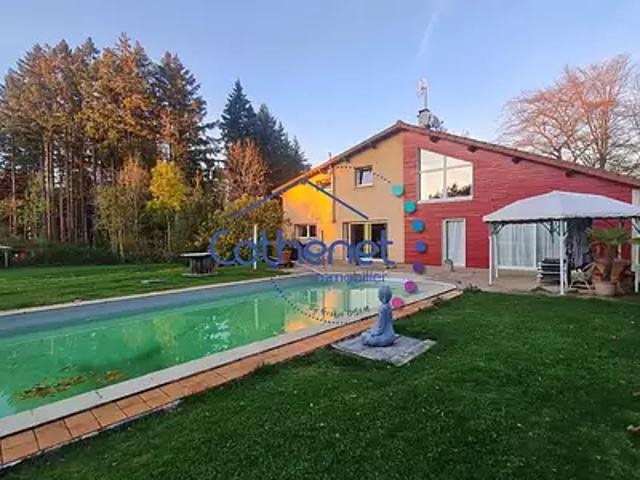 Le Cergne 42460 Achat / Vente maison 5 pièces t5 piscine