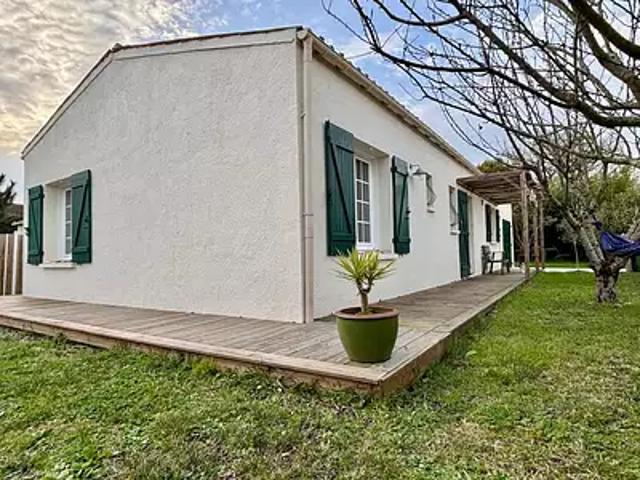 Le Château d'Oléron 17480 Achat / Vente maison 4 pièces t4 jardin terrasse