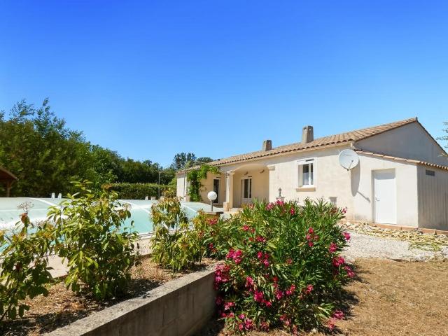 Le charme à la campagne, Maison plain pied 133 m2, Terrain 1. 133m² Méjannes Le Clap