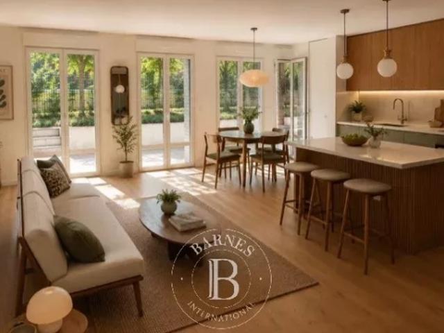 Le Chesnay Plateau Saint Antoine Villa Kleber Programme neuf Rez de Jardin 93 m² Terrasse et jardin privatifs 3 chambres 2 parkings
