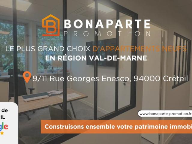 Le confort du neuf dans une commune en plein développement aux portes du Grand Paris ! 4 pièces, 90 m²