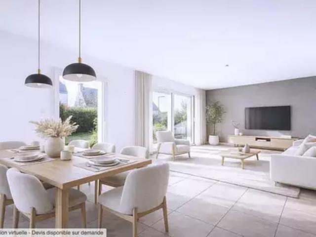 Le Conquet 29217 Achat / Vente appartement 3 pièces t3 jardin terrasse