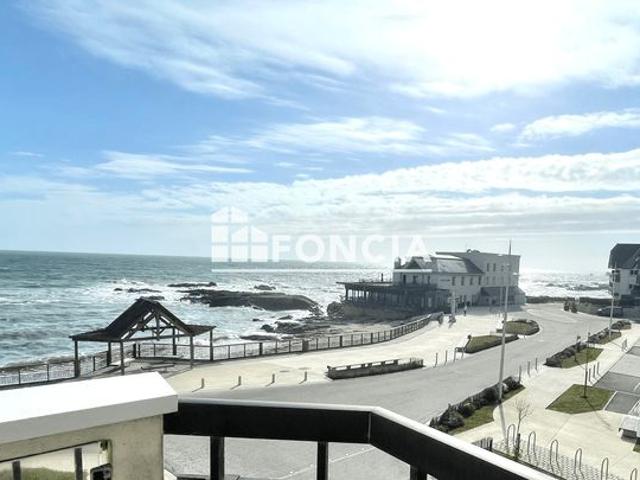 Le croisic – appartement t2 face mer avec grand balcon