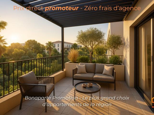LE CRES MAGNIFIQUE T3 DE 63M2 + TERRASSE DE 21M2 PETIT PRIX 3 pièces, 63 m²