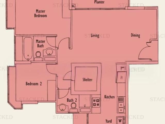 Le Crescendo D14, Condominium