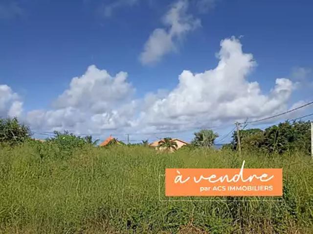 Le François 97240 Achat / Vente terrain