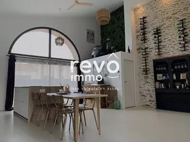 Le Fuilet 49270 Achat / Vente maison 7 pièces t7 piscine terrasse
