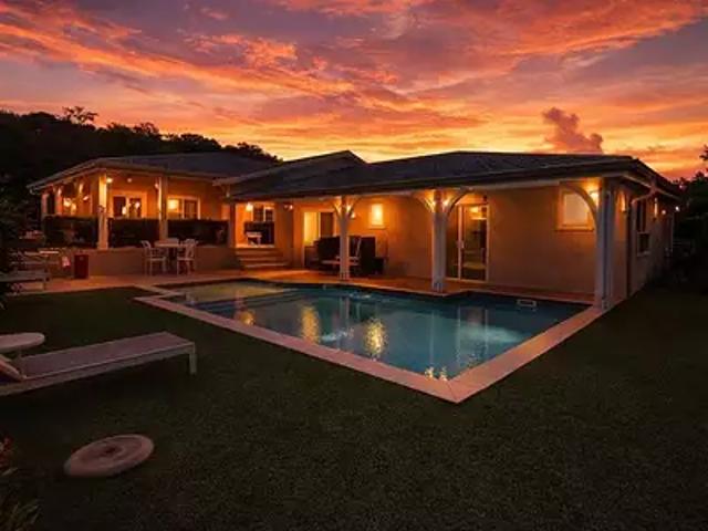 Le Gosier 97190 Achat / Vente maison 6 pièces t6 piscine jardin