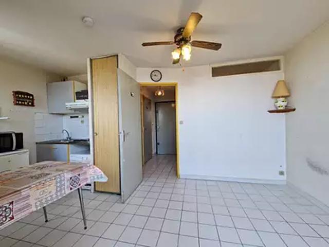 Le Grau du Roi 30240 Achat / Vente appartement 1 pièce t1 au dernier étage terrasse