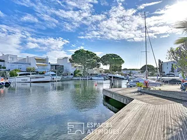 Le Grau du Roi 30240 Achat / Vente maison 3 pièces t3 au dernier étage