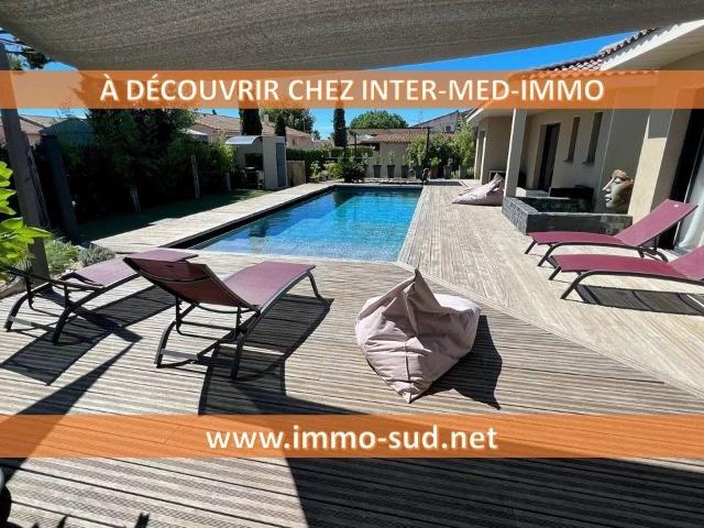 Le Grau d'Agde 34300 A quelques pas de la plage Villa d'architec