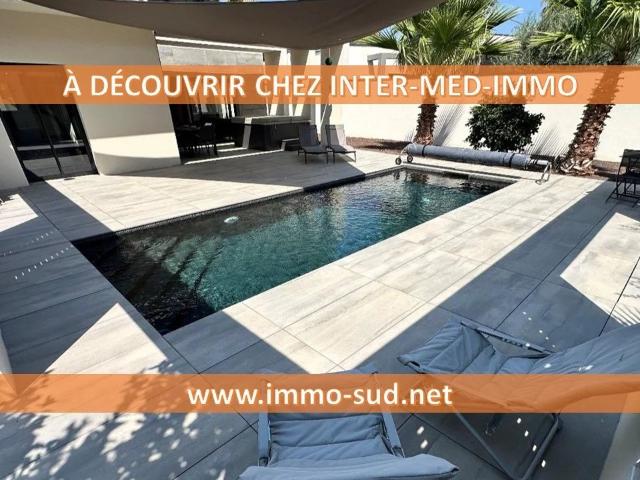 Le Grau d'Agde 34300 Villa récente et contemporaine constructio