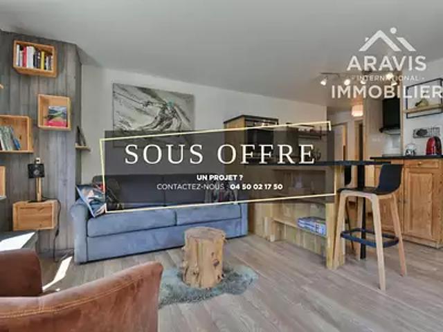 Le Grand Bornand 74450 Achat / Vente appartement 2 pièces t2 cave balcon