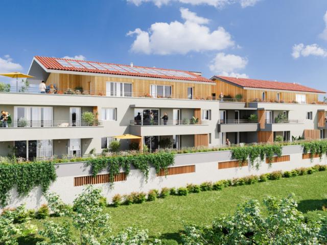 Appartement T4 neuf au dernier étage de 103.65 m2 avec une t