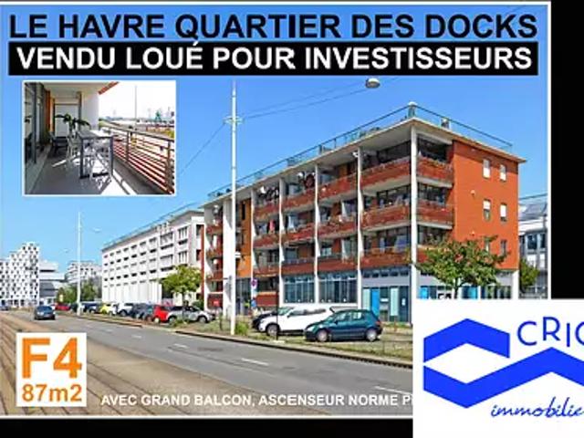 Le Havre 76600 Achat / Vente appartement 4 pièces t4