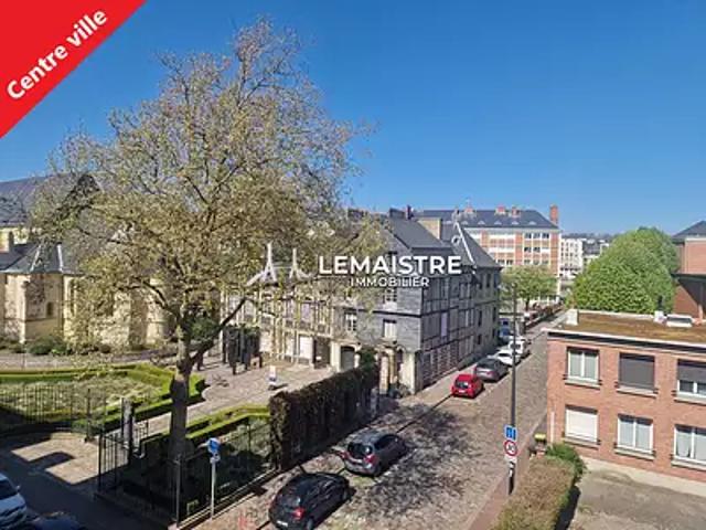 Le Havre 76600 Achat / Vente appartement 2 pièces t2 au dernier étage cave