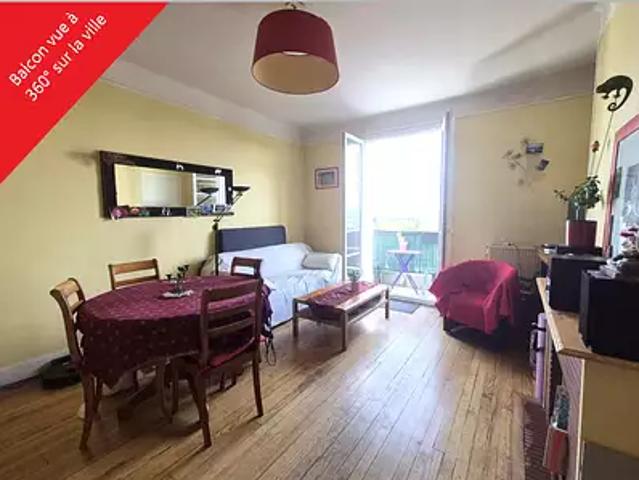 Le Havre 76600 Achat / Vente appartement 3 pièces t3 au dernier étage cave