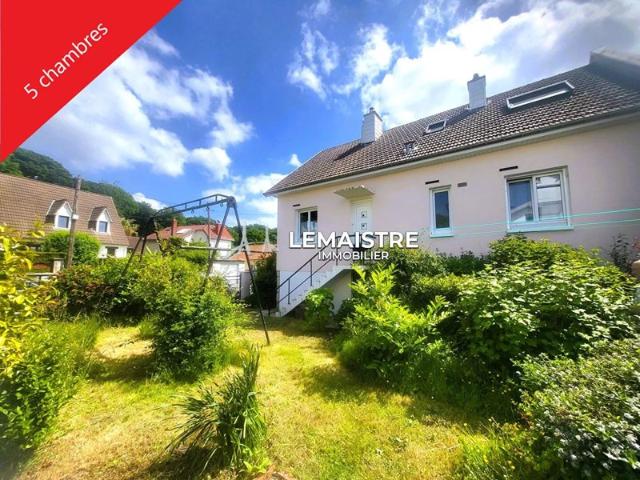 Le Havre Les Acacias Maison à vendre 115m². 5 chambres / Jardin / Sous sol / Garage
