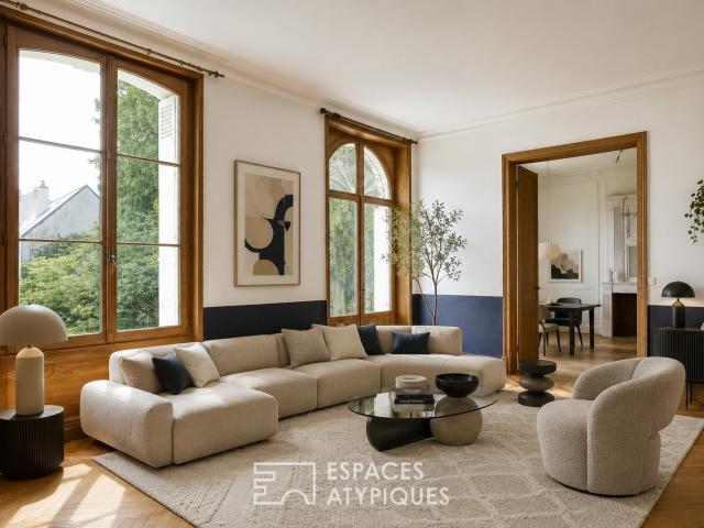Le Joyau: Hôtel particulier du XIXe et son jardin secret 323m² Angers