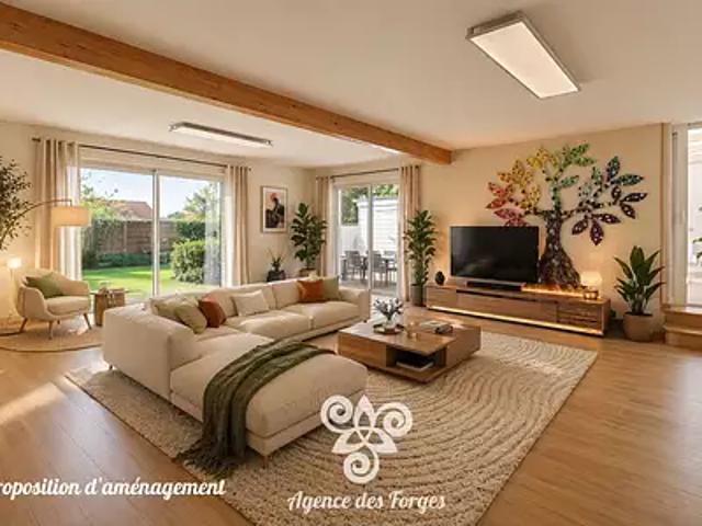 Le Landreau 44430 Achat / Vente maison 6 pièces t6 au dernier étage terrasse