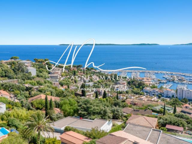 Le Lavandou, vue mer panoramique d'exception