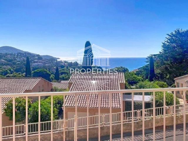LE LAVANDOU PRAMOUSQUIER T2 32 M² TERRASSE VUE MER GARAGE