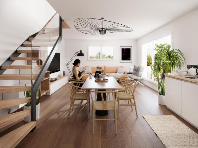 Le luxe d’une maison sur le toit