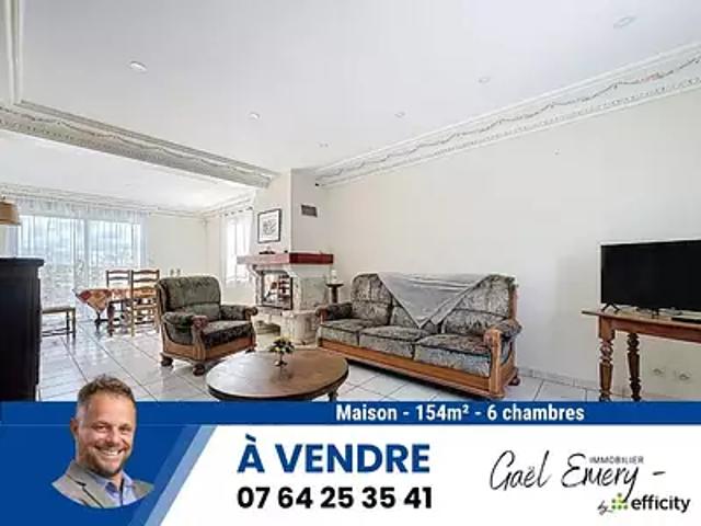 Le Mans 72000 Achat / Vente maison 7 pièces t7 jardin terrasse