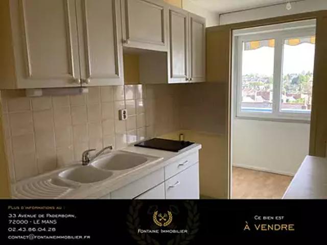 Le Mans 72000 Achat / Vente appartement 2 pièces t2