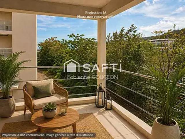 Le Marin 97290 Achat / Vente appartement 3 pièces t3 terrasse parking