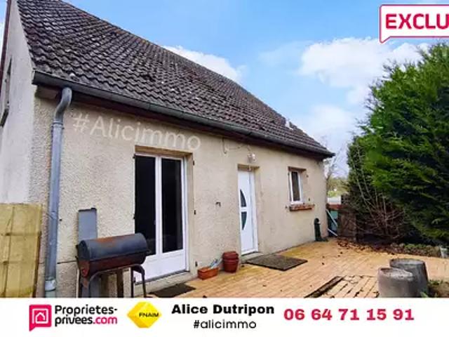 Le Meix Saint Epoing 51120 Achat / Vente maison 4 pièces t4