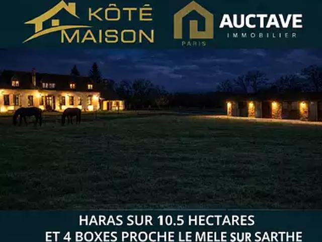 Le Mêle sur Sarthe 61170 Achat / Vente maison 8 pièces t8 au dernier étage