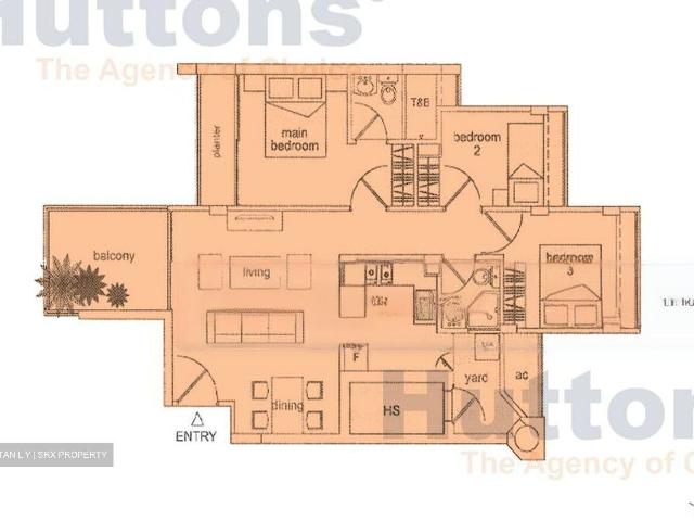 Le Merritt D15, Apartment