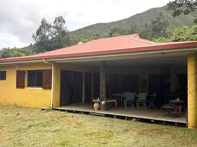 Le Mont Dore 98809 Achat / Vente maison 4 pièces t4 terrasse