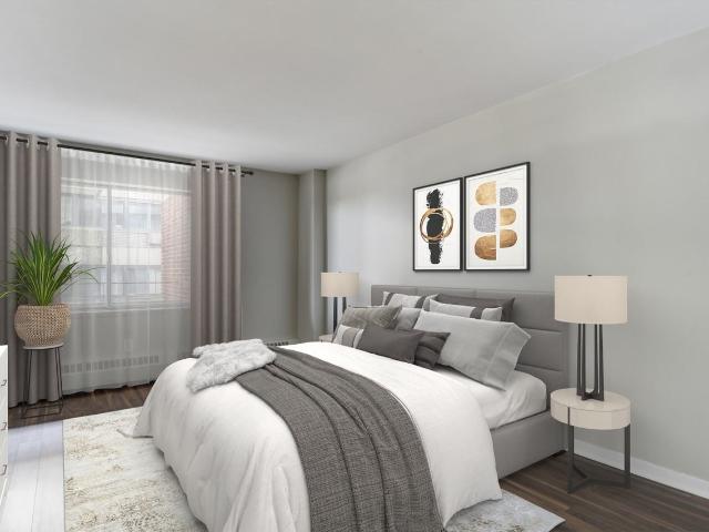 Le Monteverdi 2 Bedroom Apartment for Rent at 5500 Av Borden, Côte Saint Luc, QC H4V 2T4