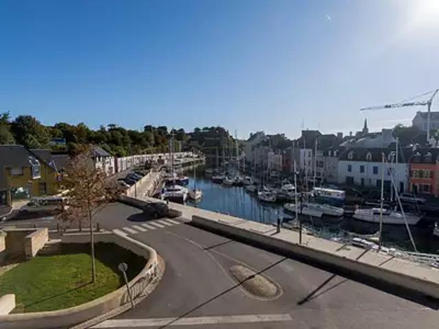 Le Palais 56360 Achat / Vente appartement 3 pièces t3 au dernier étage