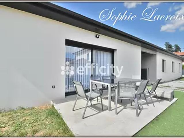 Le Péage de Roussillon 38550 Achat / Vente maison 5 pièces t5 jardin terrasse