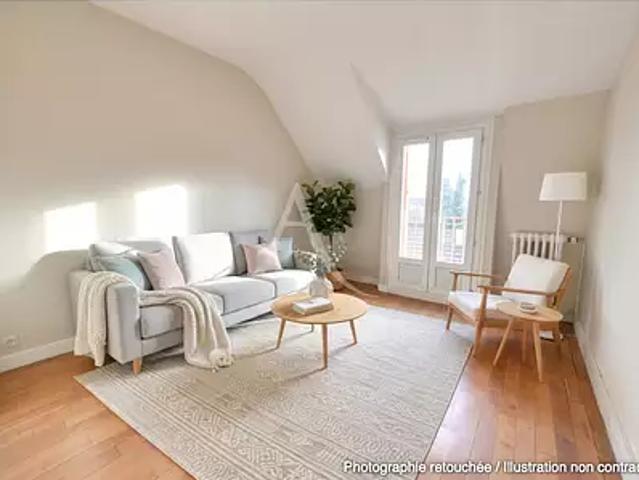 Le Perreux sur Marne 94170 Achat / Vente appartement 2 pièces t2 au dernier étage cave
