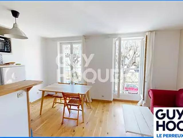 Le Perreux sur Marne 94170 Location appartement 2 pièces t2 au dernier étage cave