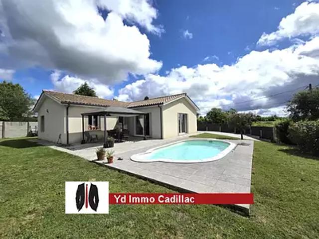 Le Pian sur Garonne 33490 Achat / Vente maison 5 pièces t5