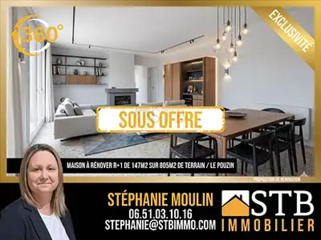 Le Pouzin 07250 Achat / Vente maison 6 pièces t6