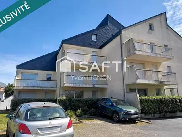 Le Pouliguen 44510 Achat / Vente appartement 3 pièces t3 balcon parking
