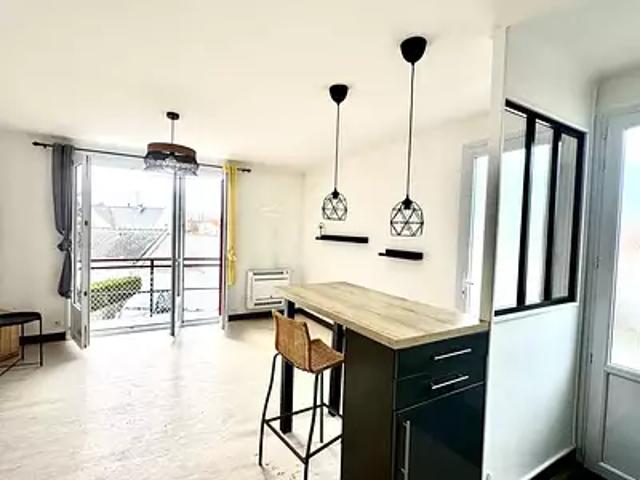 Le Pouliguen 44510 Achat / Vente appartement 2 pièces t2 au dernier étage balcon
