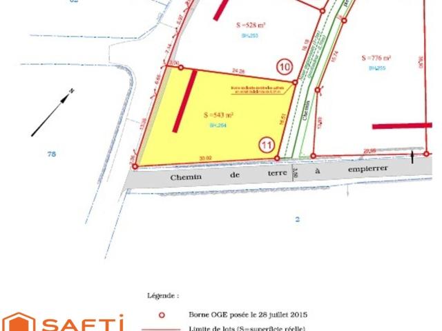 Le Puy en Velay Vente Terrain 43