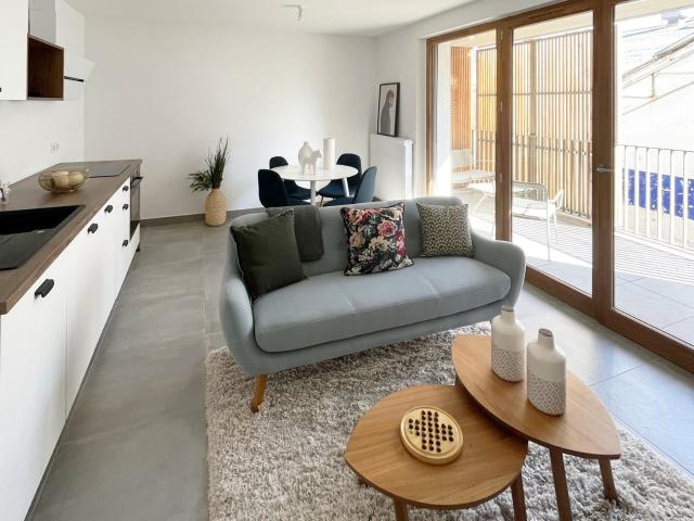 Le Quartz 2 pièces, 46 à 47 m²