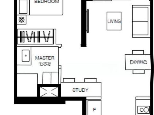 Le Quest D23, Apartment