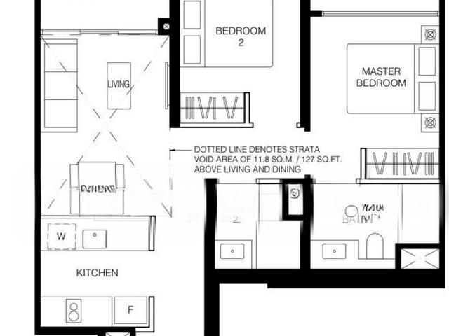 Le Quest D23, Apartment