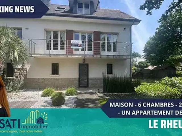 Le Rheu 35650 Achat / Vente maison 10 pièces t10 terrasse parking
